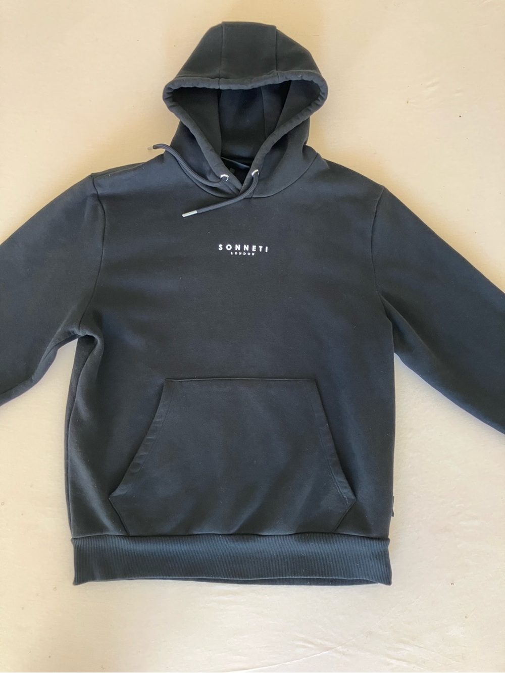 Sonneti London Men’s Black Pullover Hoodie Size S